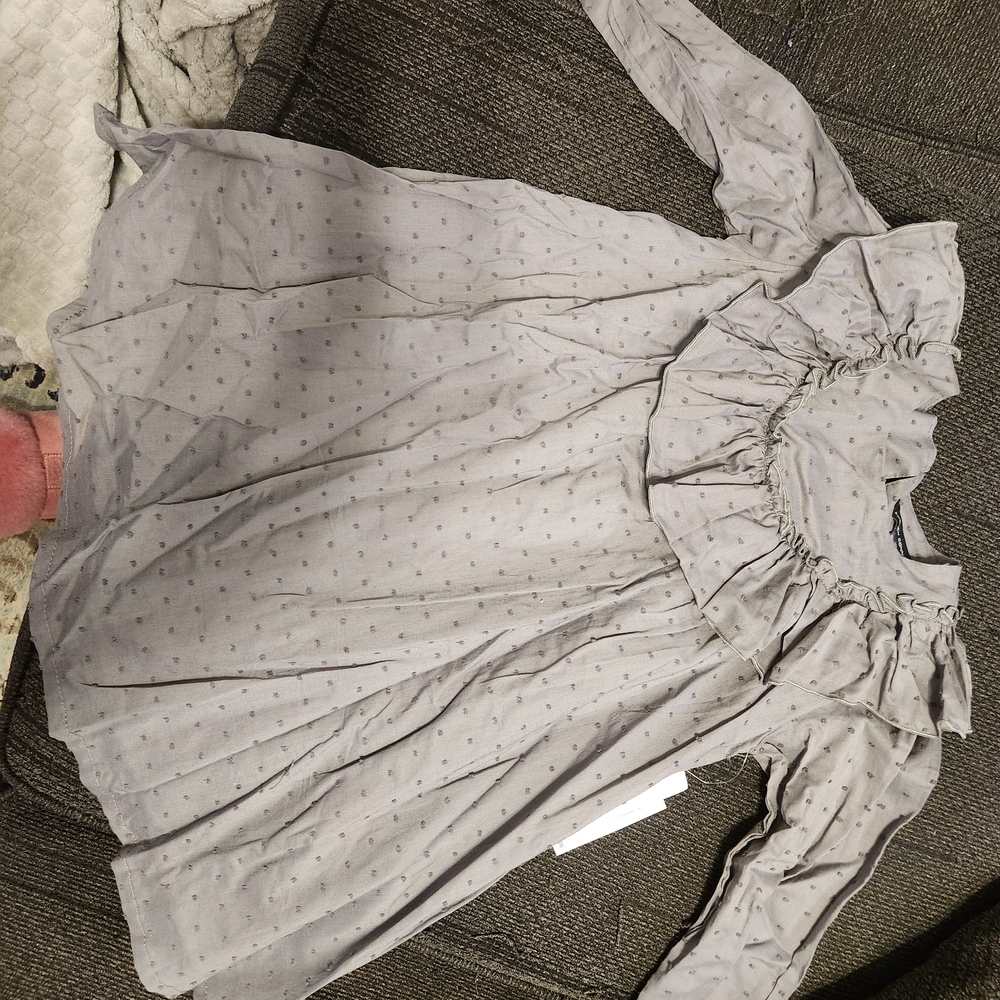 French Connection Gray Kids Dress